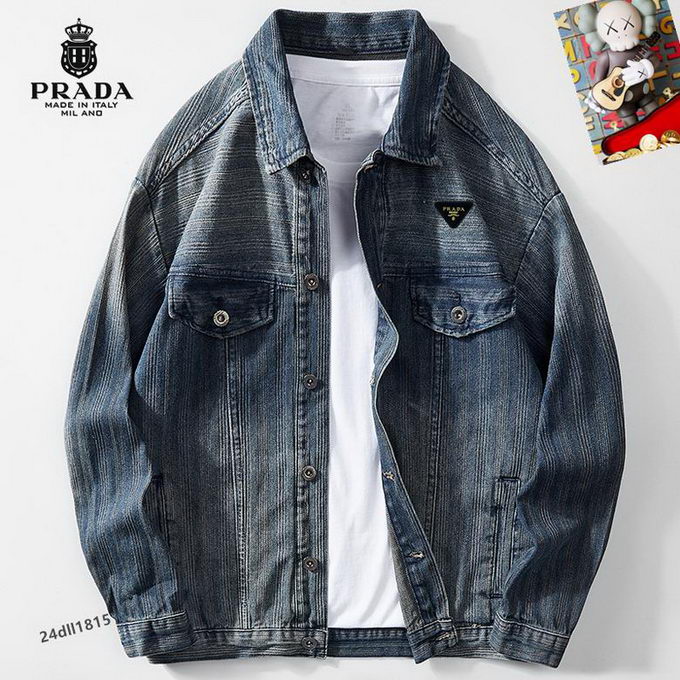 Prada Denim Jacket Mens ID:20250925-72